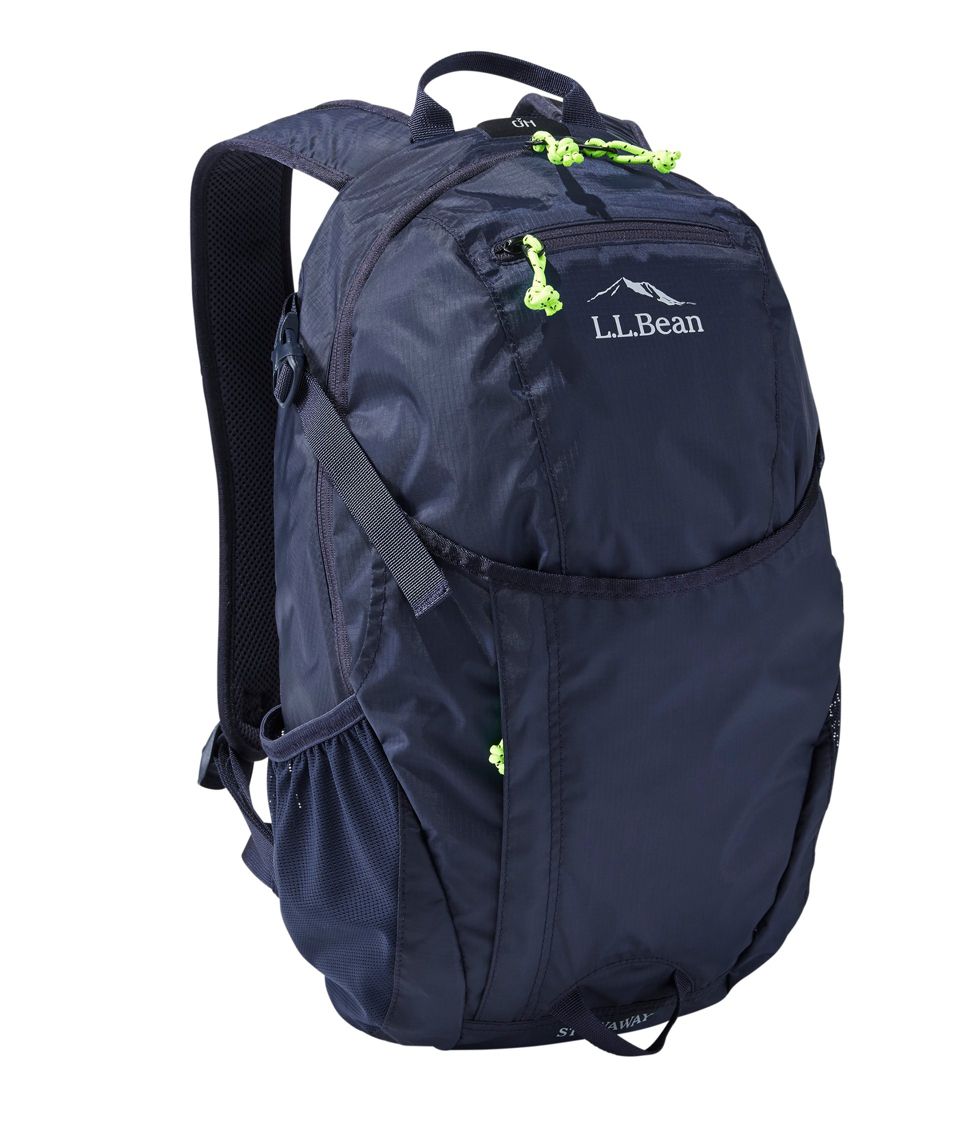 L.L.Bean Stowaway Backpack Bright Navy