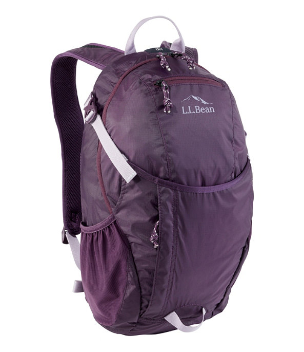 L.L.Bean Stowaway Pack , Eggplant, large image number 0
