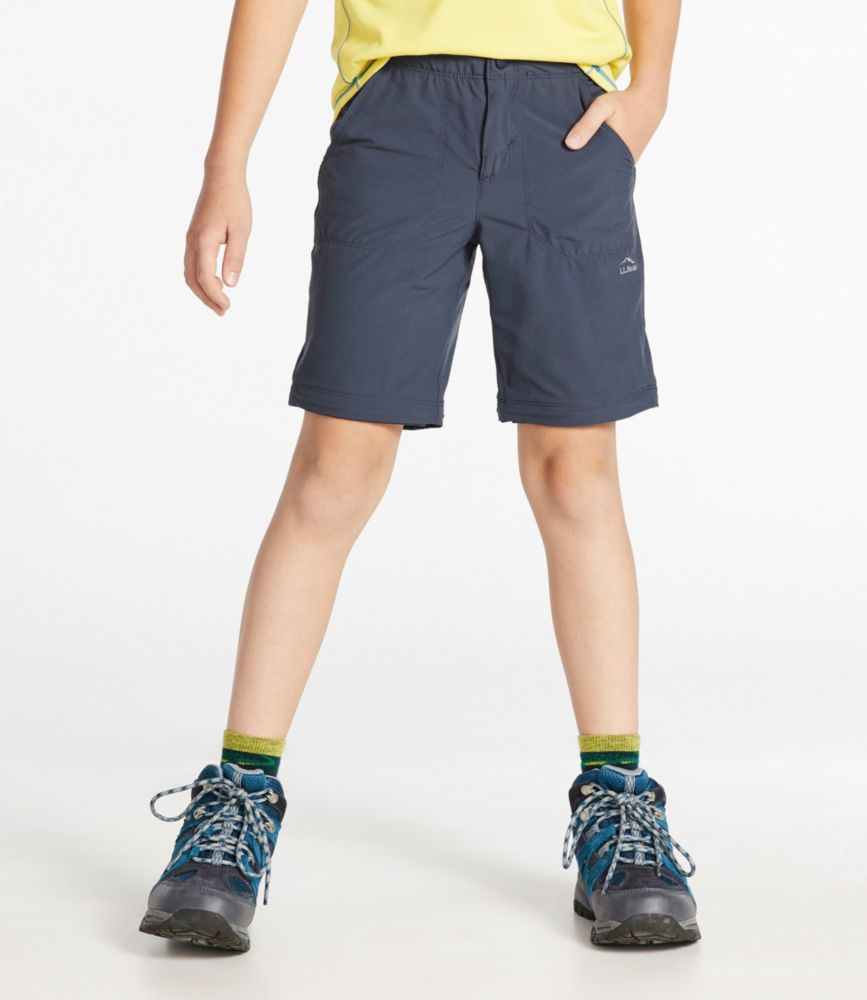 Kids' Cresta Hiking Zip-Off Pants, Carbon Navy, small image number 3