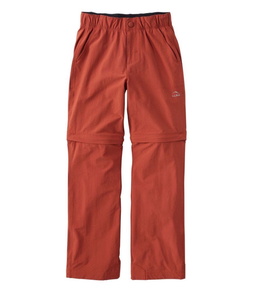 Kids' Cresta Hiking Zip-Off Pants, Dark Russet, small image number 1