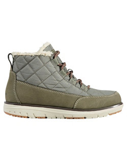 Women's Mountain Lodge Ankle Boots, Quilted PrimaLoft