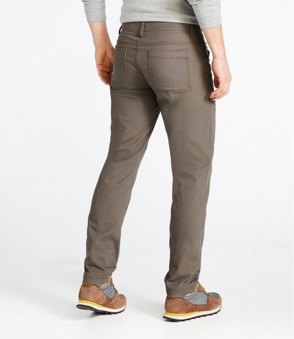 Men's BeanFlex Canvas Five-Pocket Pants, Standard Fit | Pants at L.L.Bean