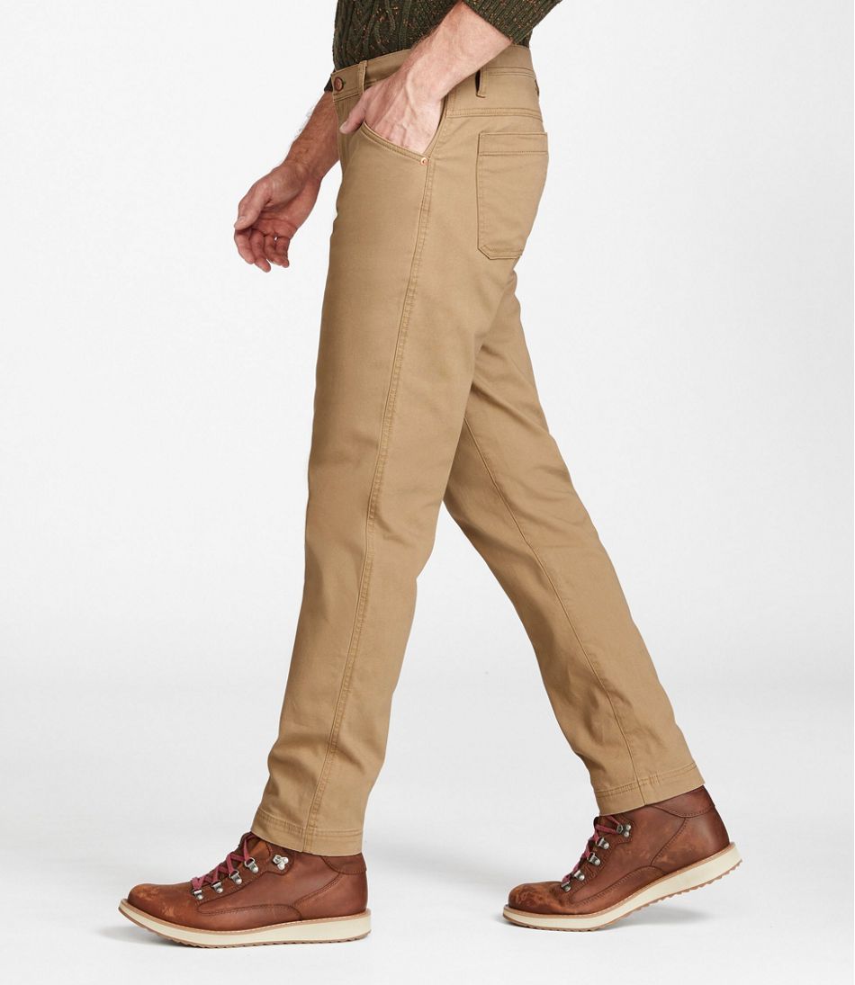 Men's BeanFlex Canvas Five-Pocket Pants, Standard Fit | Pants & Jeans ...