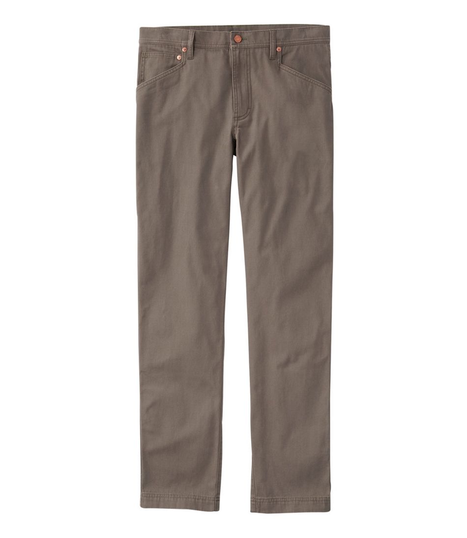 Men's BeanFlex® Canvas Five-Pocket Pants, Standard Fit