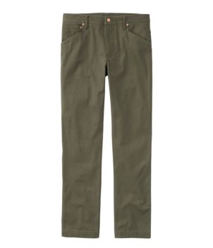 Men's BeanFlex Canvas Five-Pocket Pants, Standard Fit