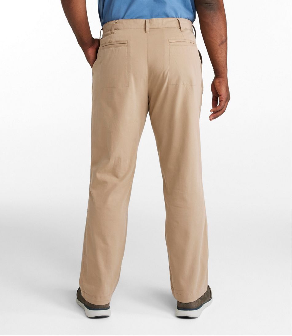 Men's Comfort Stretch Chino Pants, Standard Fit, Straight Leg