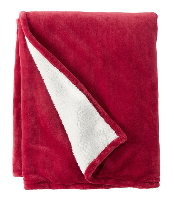 Wicked Plush Sherpa Throw, Large