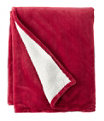 Wicked Plush Sherpa Throw, Large, Mountain Red, small image number 0