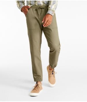 Men's Signature Pull-On Stretch Pants, Slim Taper