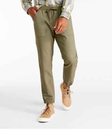 Men's Signature Pull-On Stretch Pants, Slim Taper