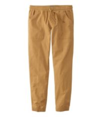 Men's Signature Washed Canvas Cloth Pants, Slim Straight Lined