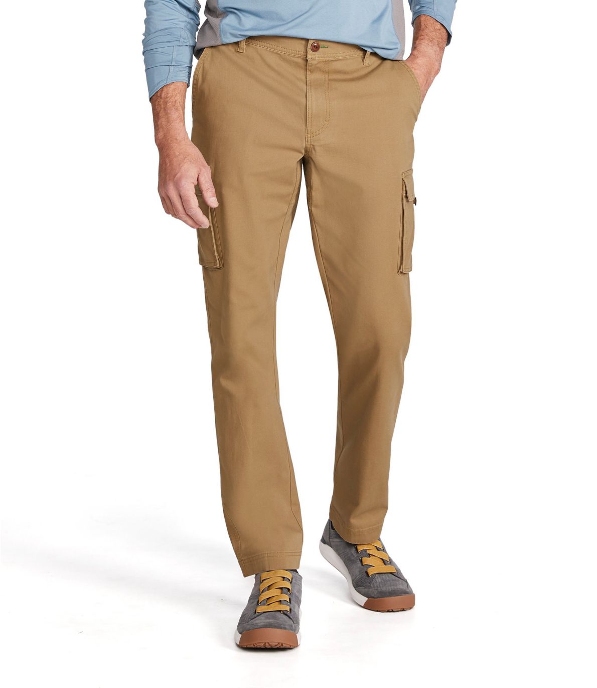 Men's BeanFlex Canvas Cargo Pants, Standard Fit at L.L. Bean