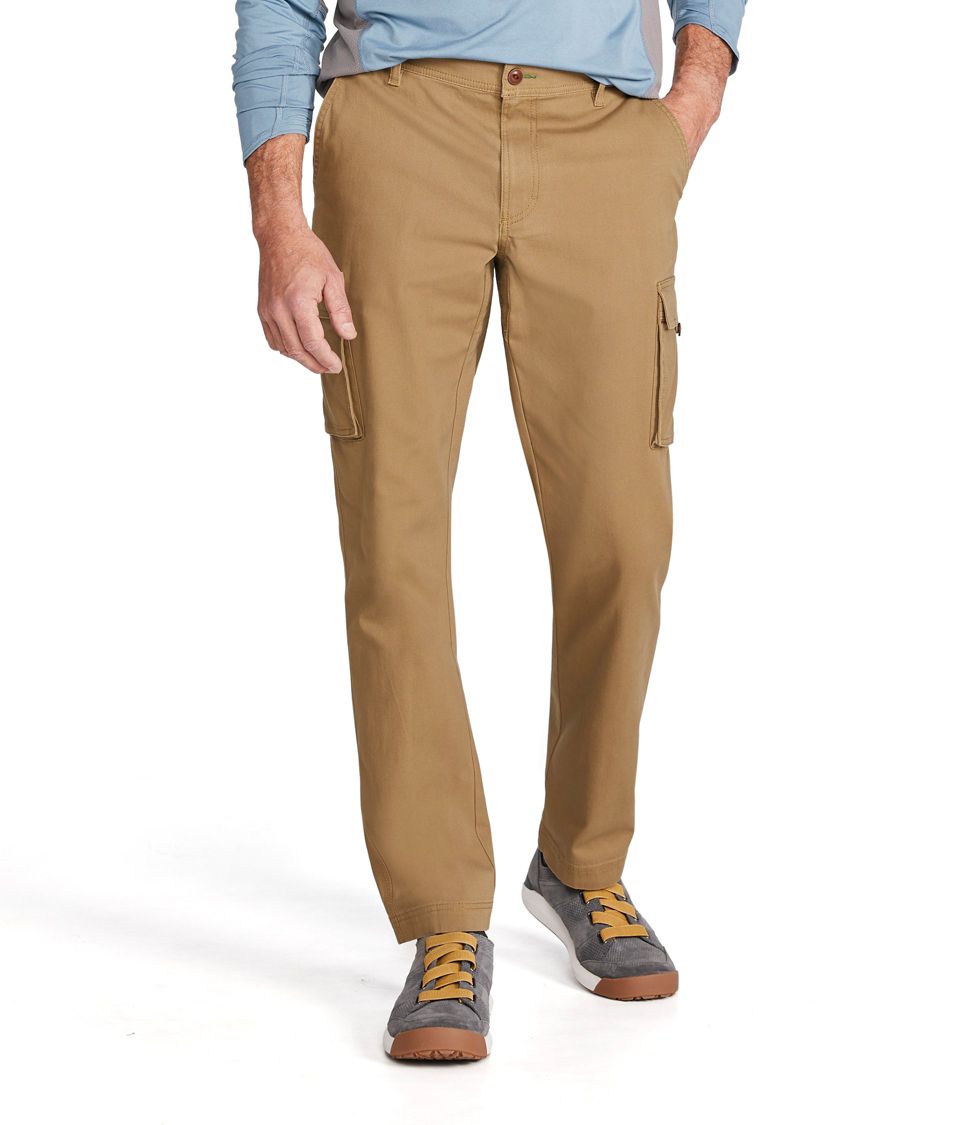 Men's BeanFlex® Canvas Cargo Pants, Standard Fit at L.L. Bean