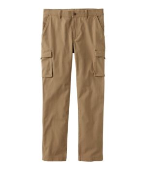 Men's BeanFlex Canvas Cargo Pants, Standard Fit