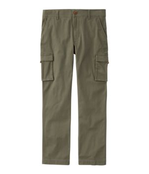 Men's BeanFlex Canvas Cargo Pants, Standard Fit