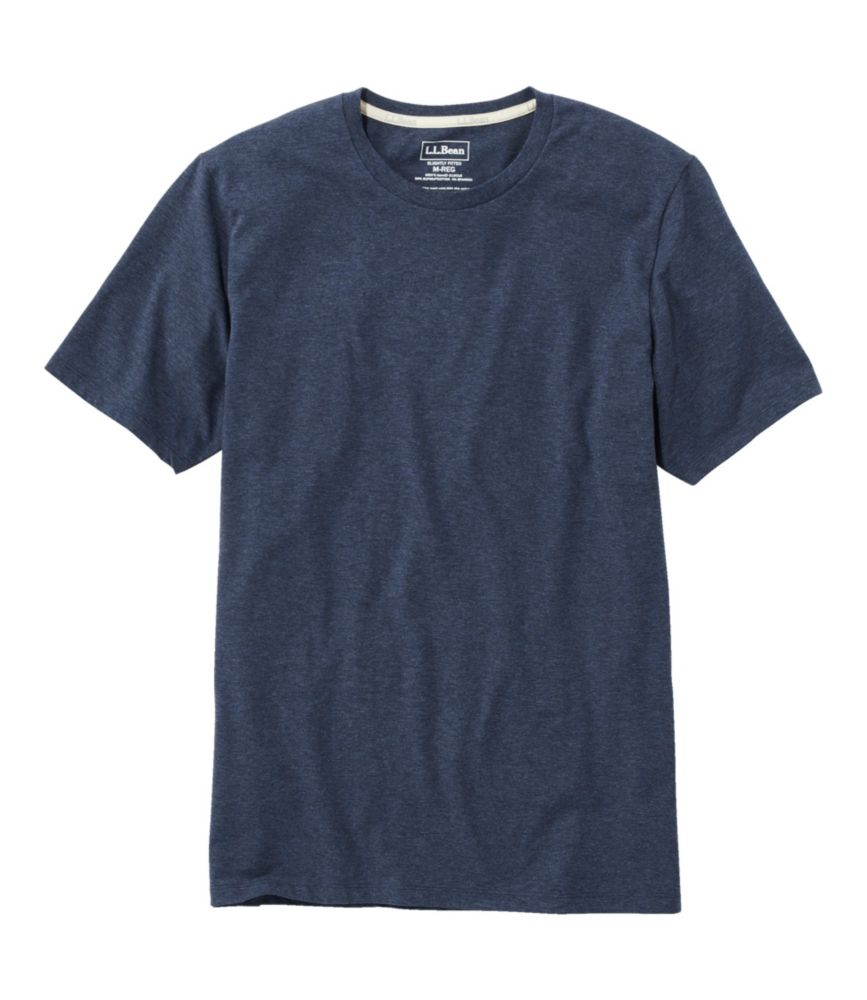 Men's Comfort Stretch Pima Tee Shirt, Short-Sleeve