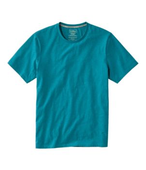 Men's Comfort Stretch Pima Tee Shirt, Short-Sleeve