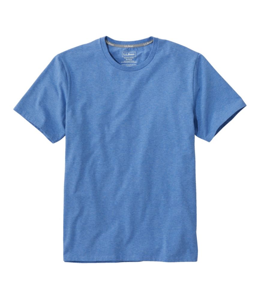 Men's Comfort Stretch Pima Tee Shirt, Short-Sleeve | Shirts at L.L.Bean