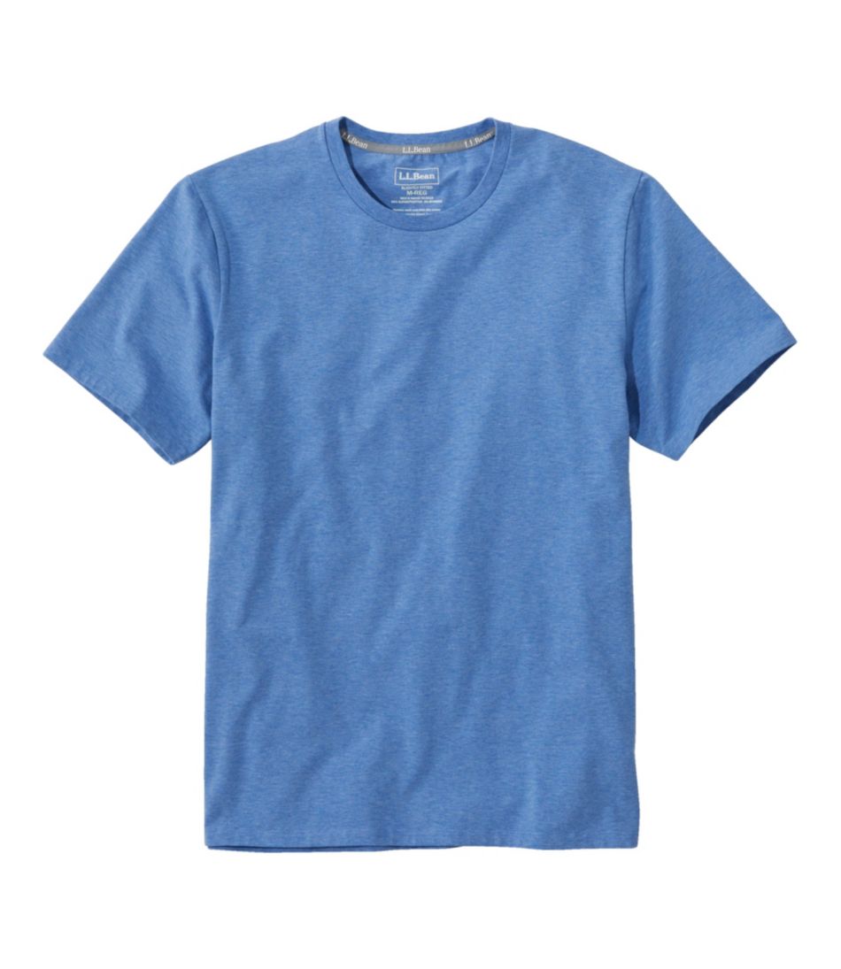Men's Comfort Stretch Pima Tee Shirt, Short-Sleeve | Shirts at L.L.Bean