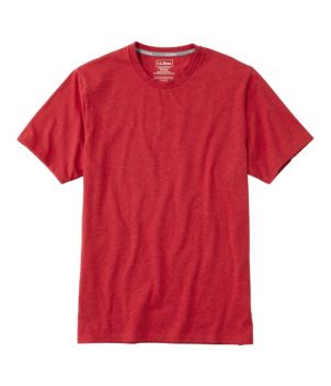 Men's Comfort Stretch Pima Tee Shirt, Short-Sleeve