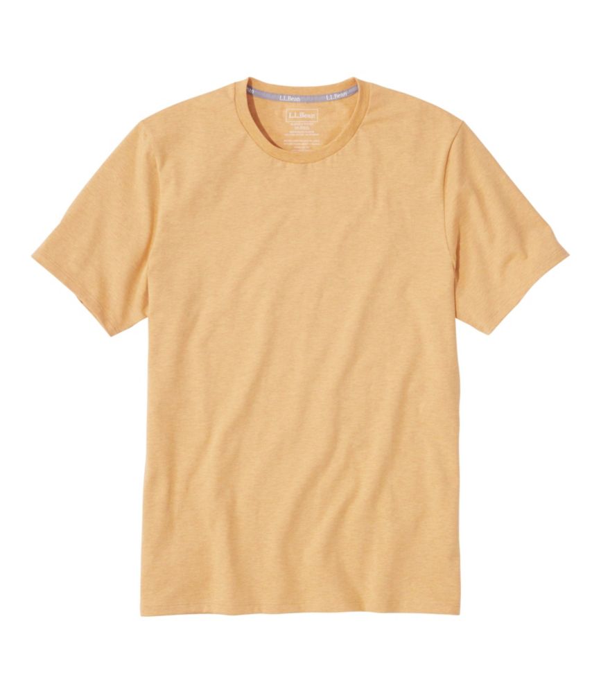 Men's Comfort Stretch Pima Tee Shirt, Short-Sleeve, , small image number 1