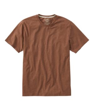 Men's Comfort Stretch Pima Tee Shirt, Short-Sleeve