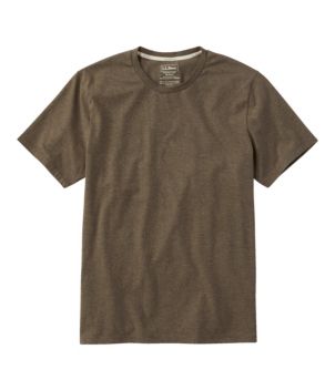 Men's Comfort Stretch Pima Tee Shirt, Short-Sleeve