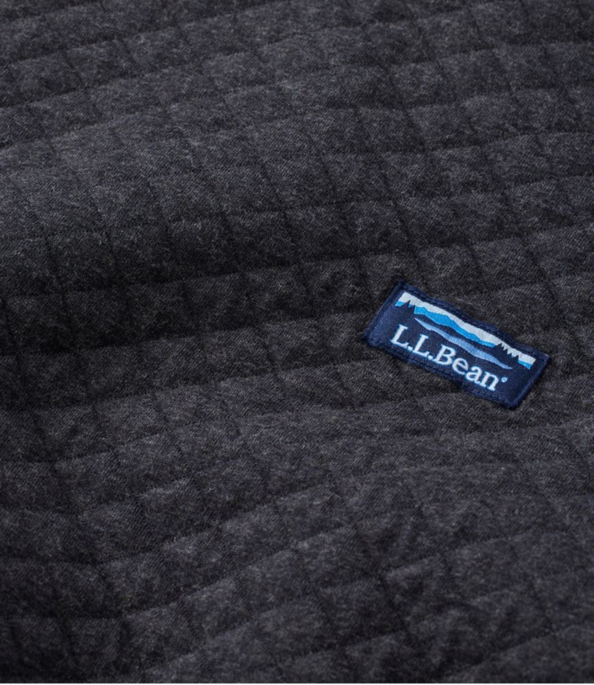 Men's L.L.Bean Quilted Sweatshirt, Full-Zip