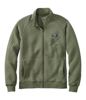 Men's L.L.Bean Quilted Sweatshirt, Full-Zip