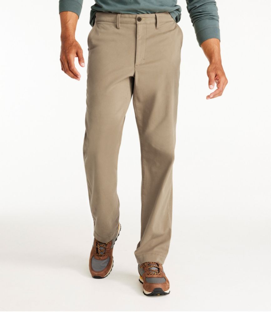 Men's Comfort Stretch Chino Pants, Classic Fit, Straight Leg