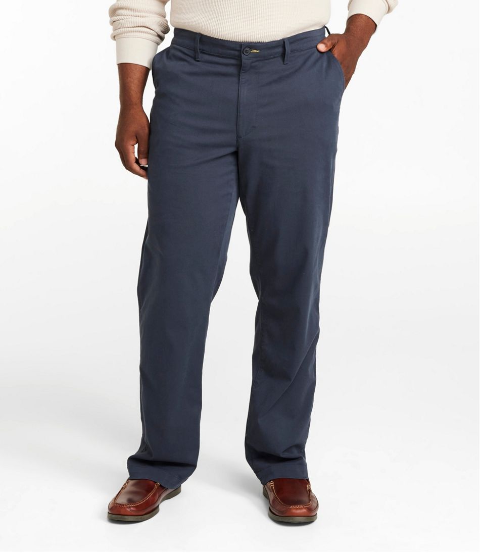 Men's Lakewashed® Stretch Khakis, Comfort Waist, Standard Fit, Straight Leg  at L.L. Bean