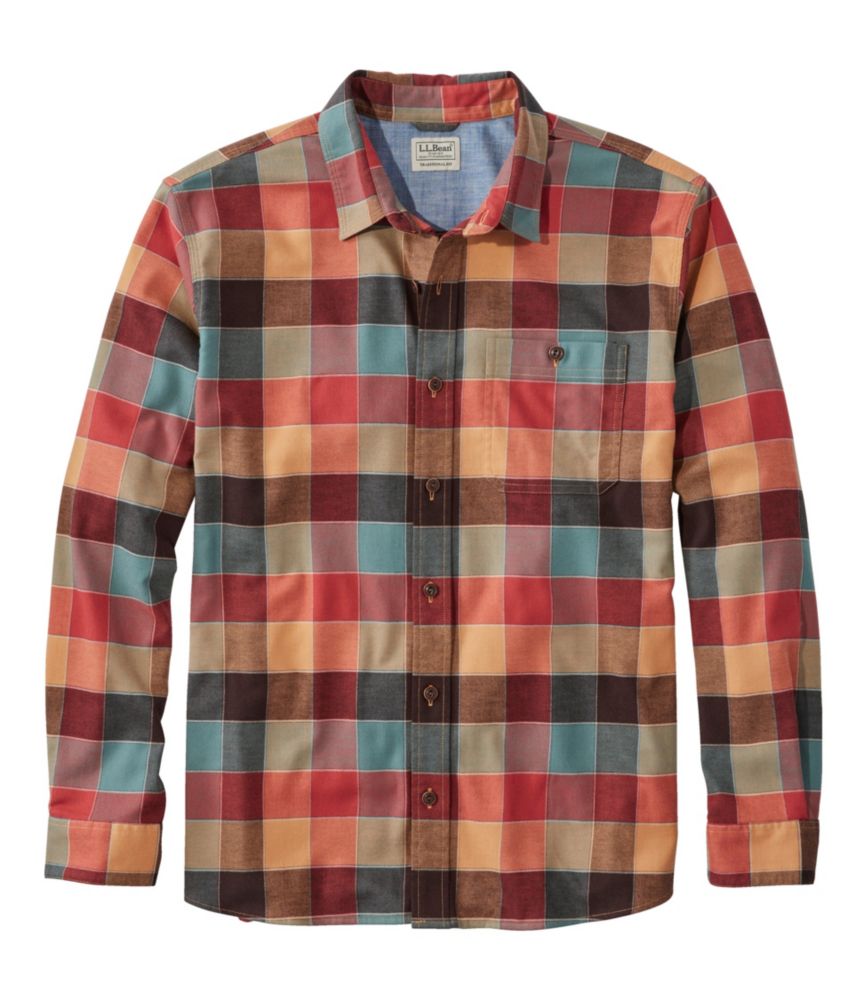 ll bean traditional fit flannel