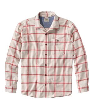 Men's BeanFlex All-Season Flannel Shirt, Traditional Untucked Fit, Long-Sleeve