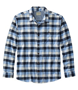 Men's BeanFlex All-Season Flannel Shirt, Traditional Untucked Fit, Long-Sleeve