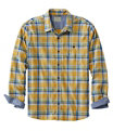 BeanFlex Flannel Shirt, Warm Gold, small image number 0