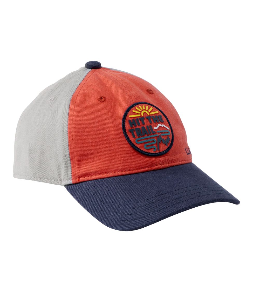 Kids red 2024 baseball hat