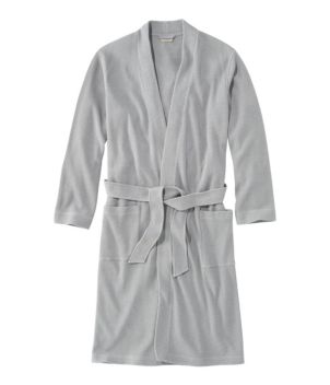 Men's Comfort Waffle Robe, Unlined