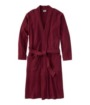 Men's Comfort Waffle Robe, Unlined