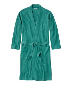 Men's Comfort Waffle Robe, Unlined