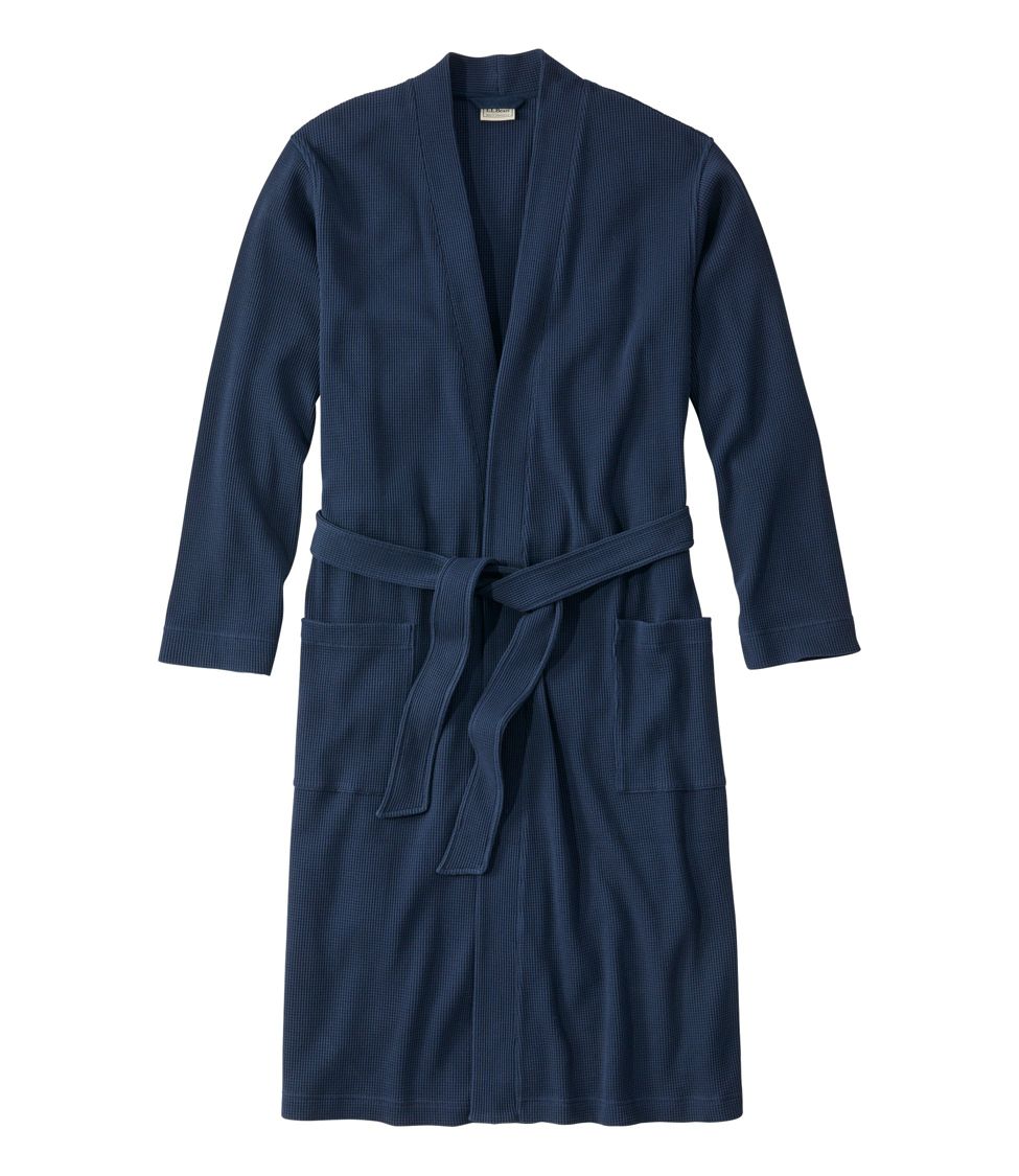 Men's Comfort Waffle Robe, Unlined at L.L. Bean