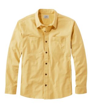 Men's BeanFlex® Twill Shirt, Traditional Untucked Fit, Long-Sleeve