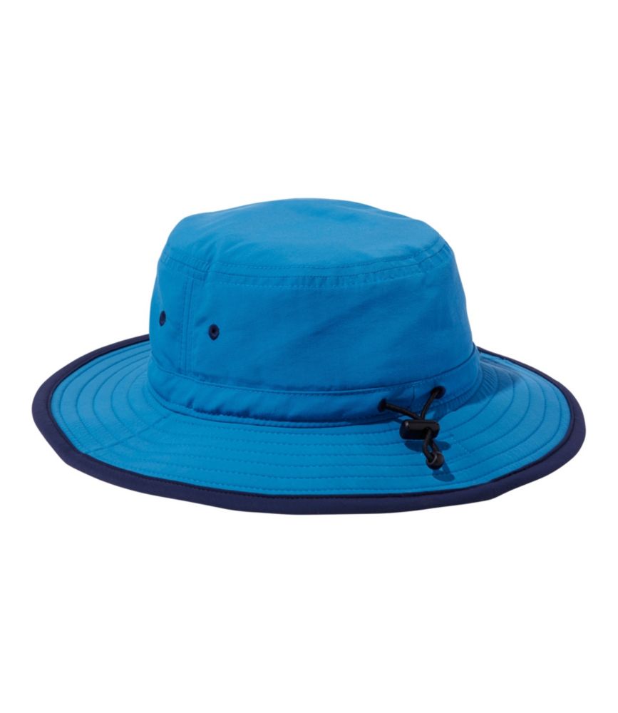 Kids' L.L.Bean Sun Shade Bucket Hat, Blue Water, small image number 2