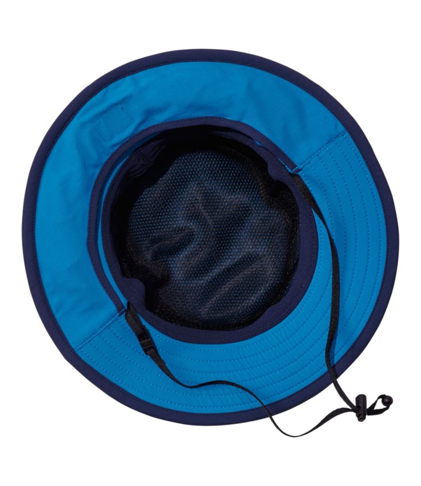 Kids' L.L.Bean Sun Shade Bucket Hat, Blue Water, small image number 3