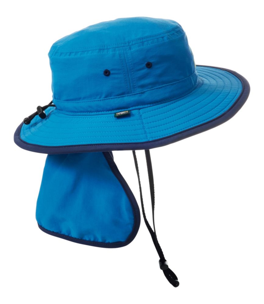 Kids' L.L.Bean Sun Shade Bucket Hat, Blue Water, small image number 5