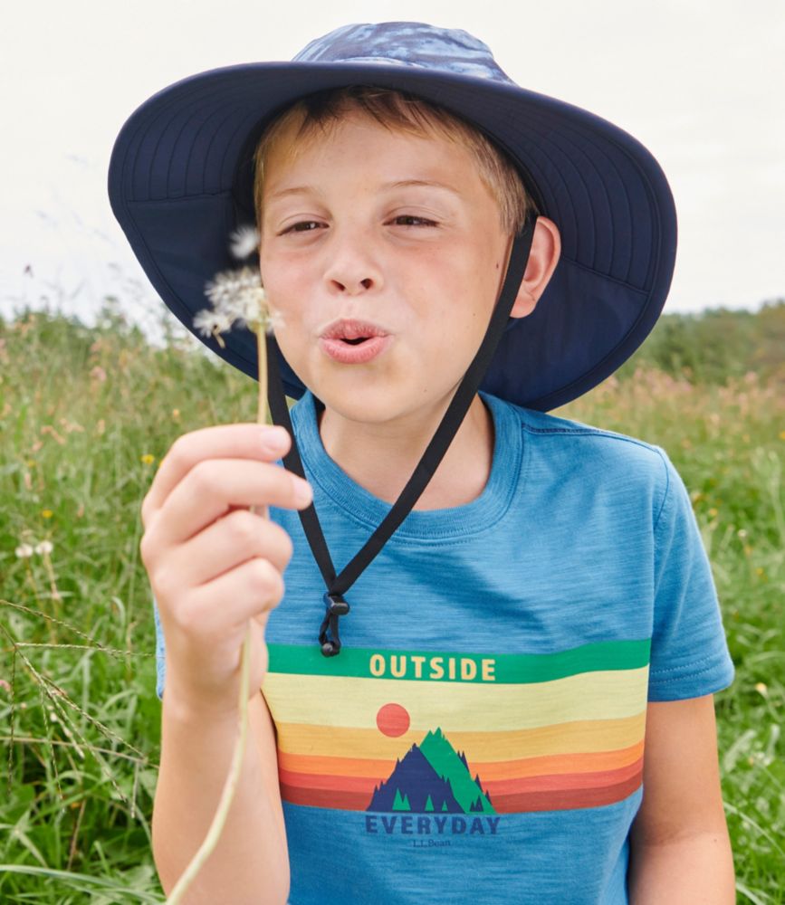 Kids' L.L.Bean Sun Shade Bucket Hat