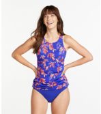 Women's BeanSport Swimwear, High-Neck Tankini Print