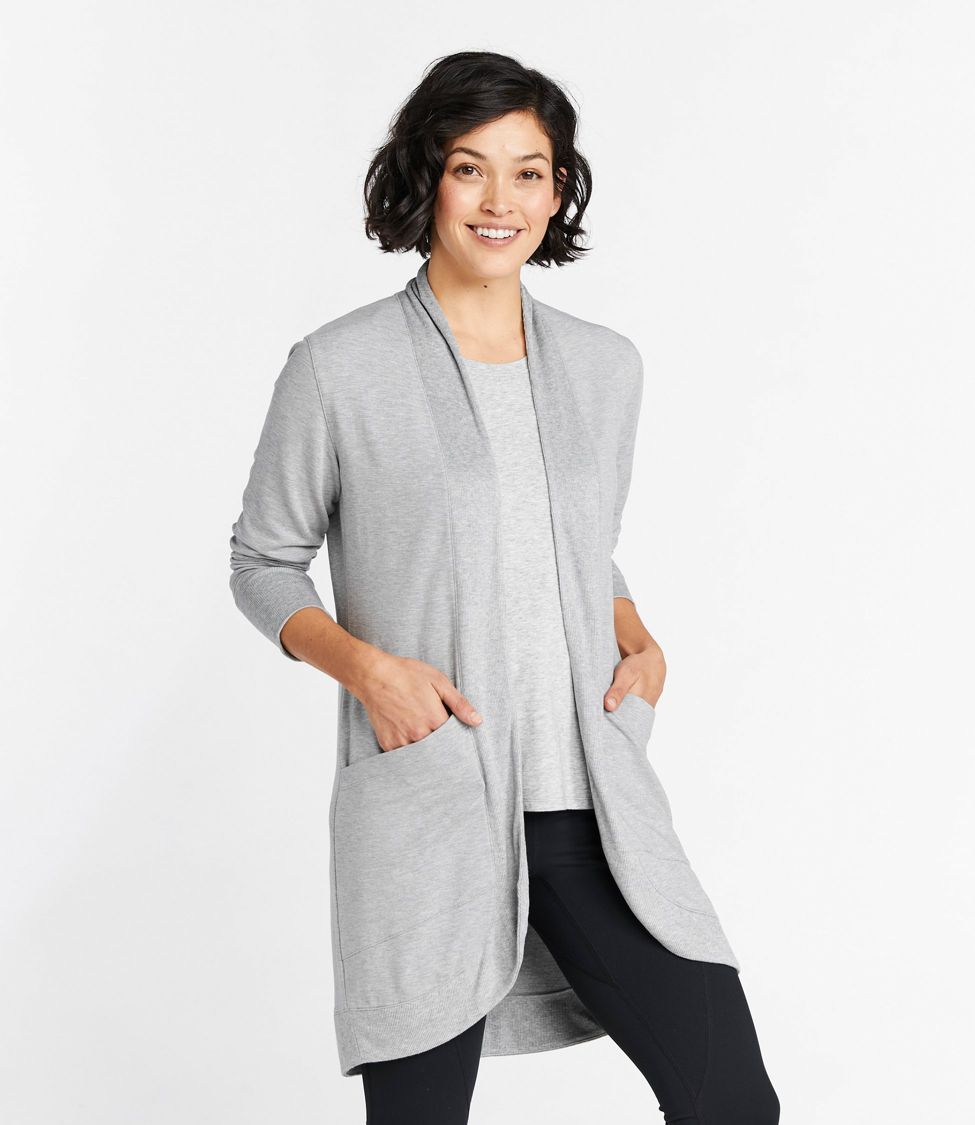 Women's SoftFlex Open Cardigan at L.L. Bean