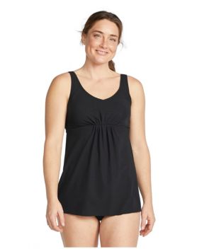 Women's Shaping Swimwear, Soft-Drape Tankini Top