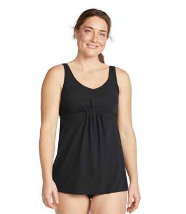 Women's Slimming Swimwear, Soft-Drape Tankini Top