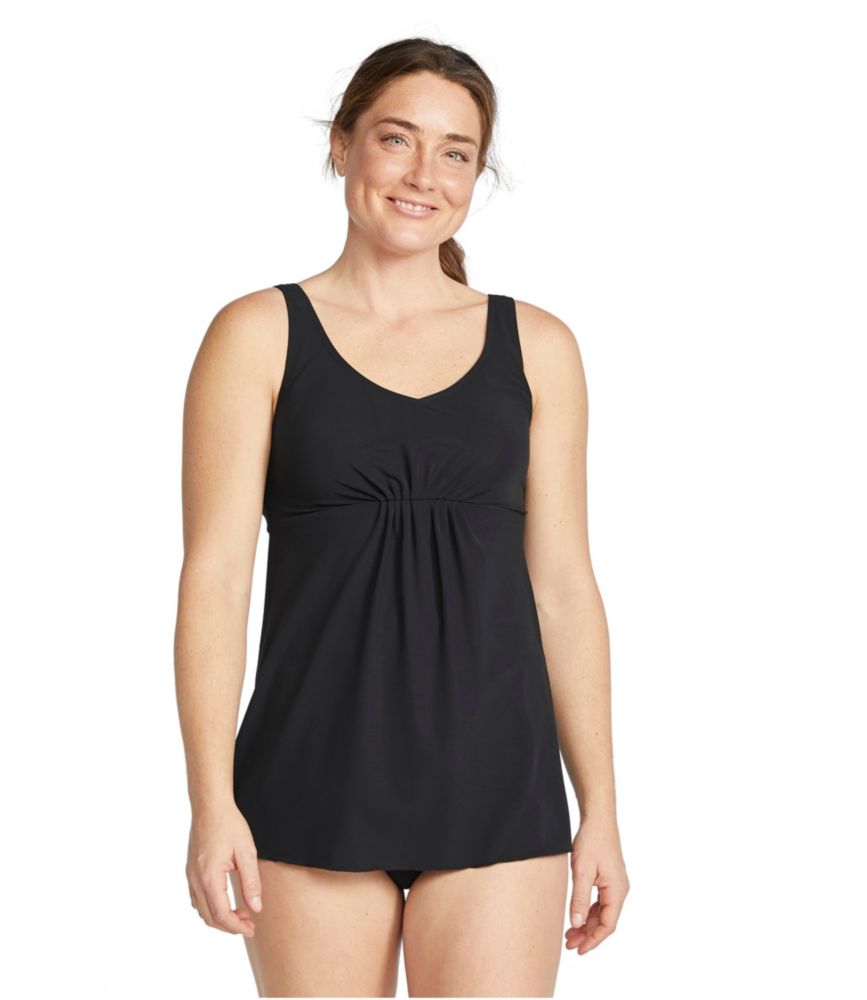 Women's Shaping Swimwear, Soft-Drape Tankini Top